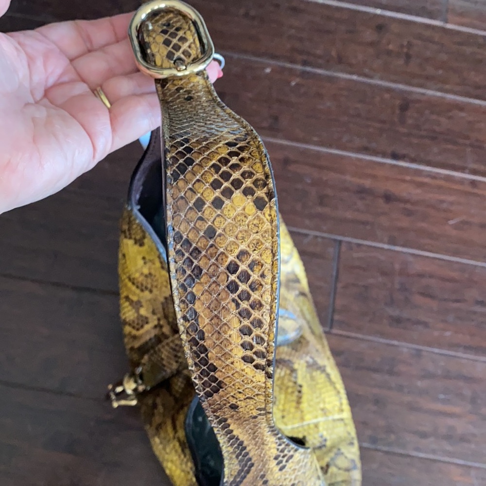 Authentic & Rare Gucci Python Leather Jackie Limited Edition Shoulder Handbag - Picture 15 of 16